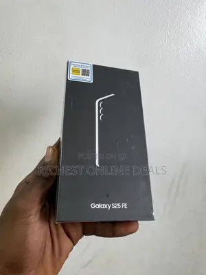 New Samsung Galaxy S25 FE 128 GB Black