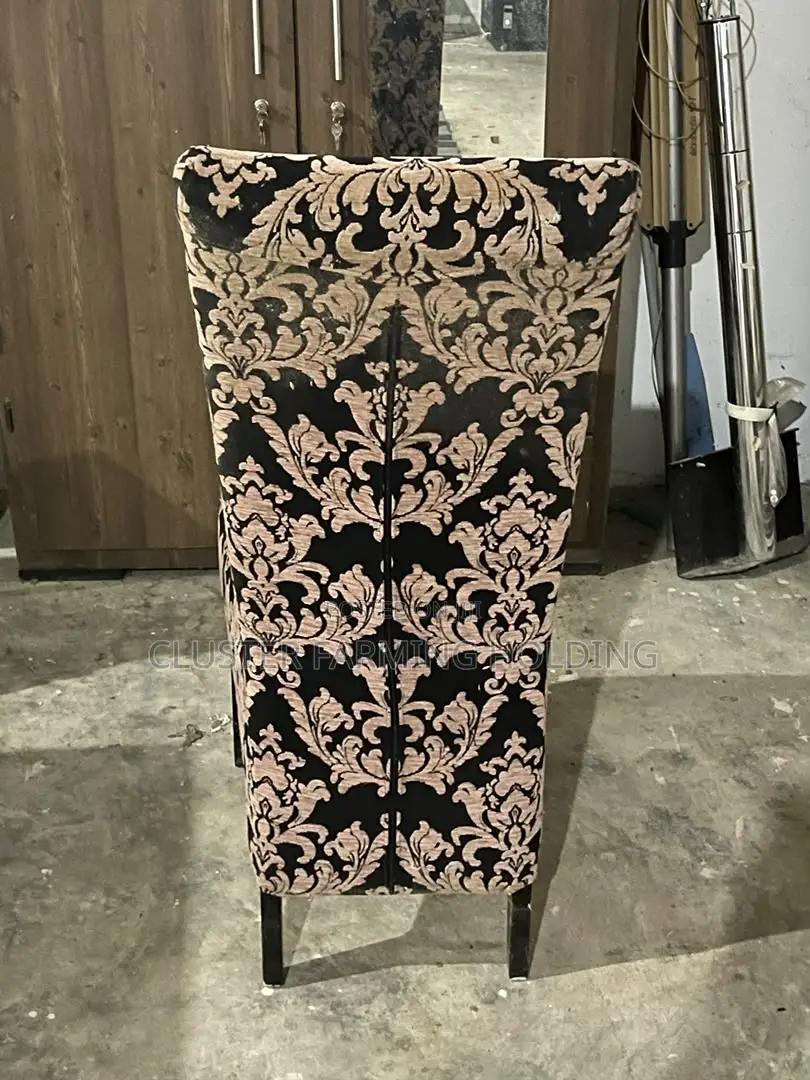Premium Cord Upholstered Dining Chairs – Washable Covers