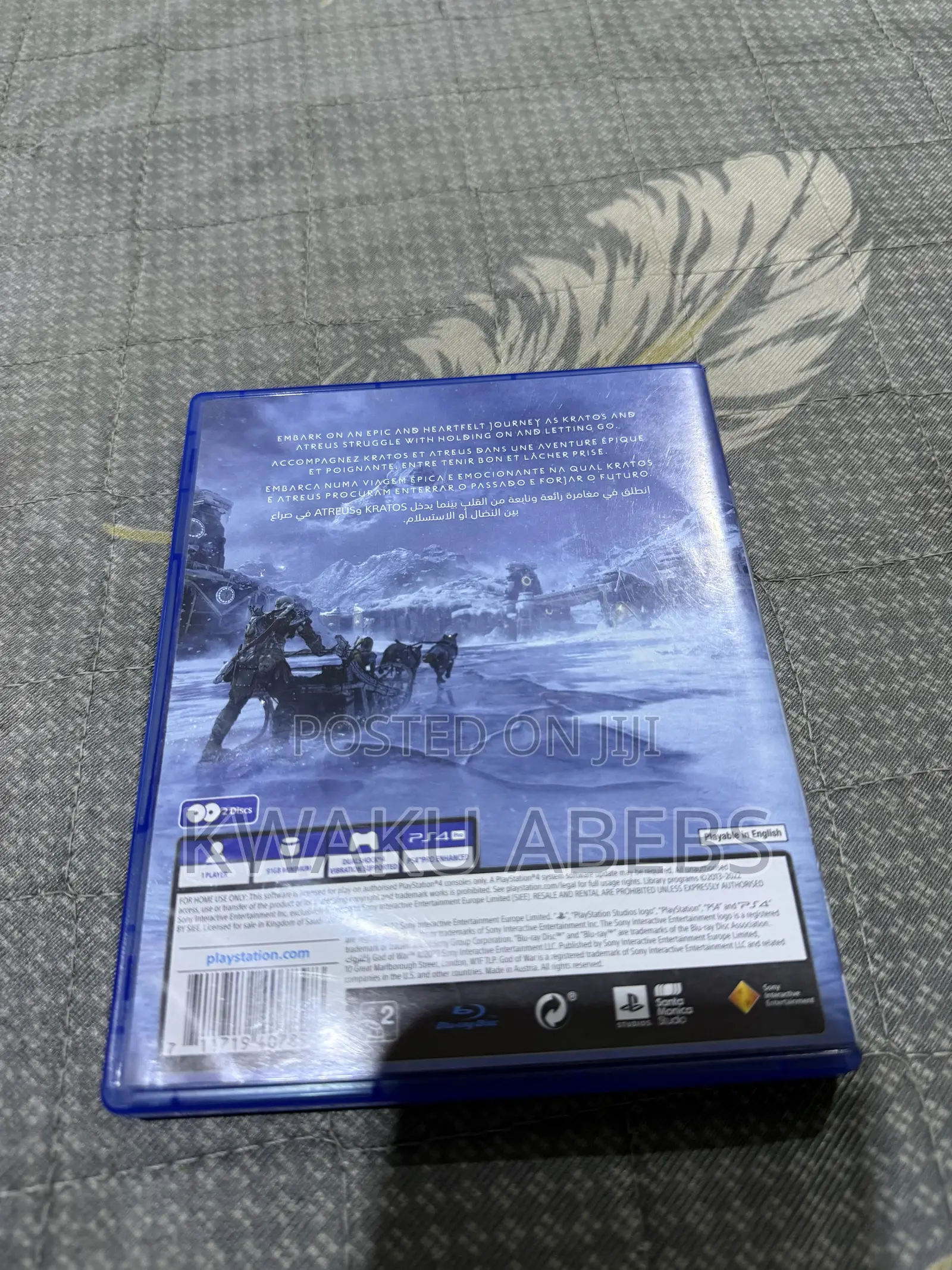 God of War Ragnorak Ps4