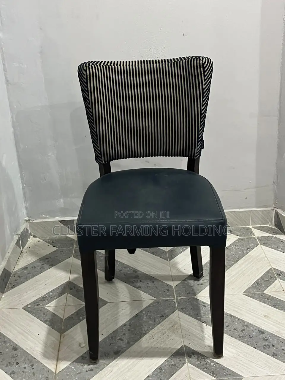 Premium Ribcord and Faux Leather Office Dining Chairs