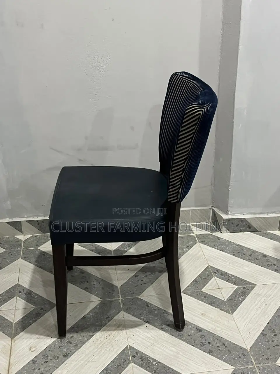 Premium Ribcord and Faux Leather Office Dining Chairs