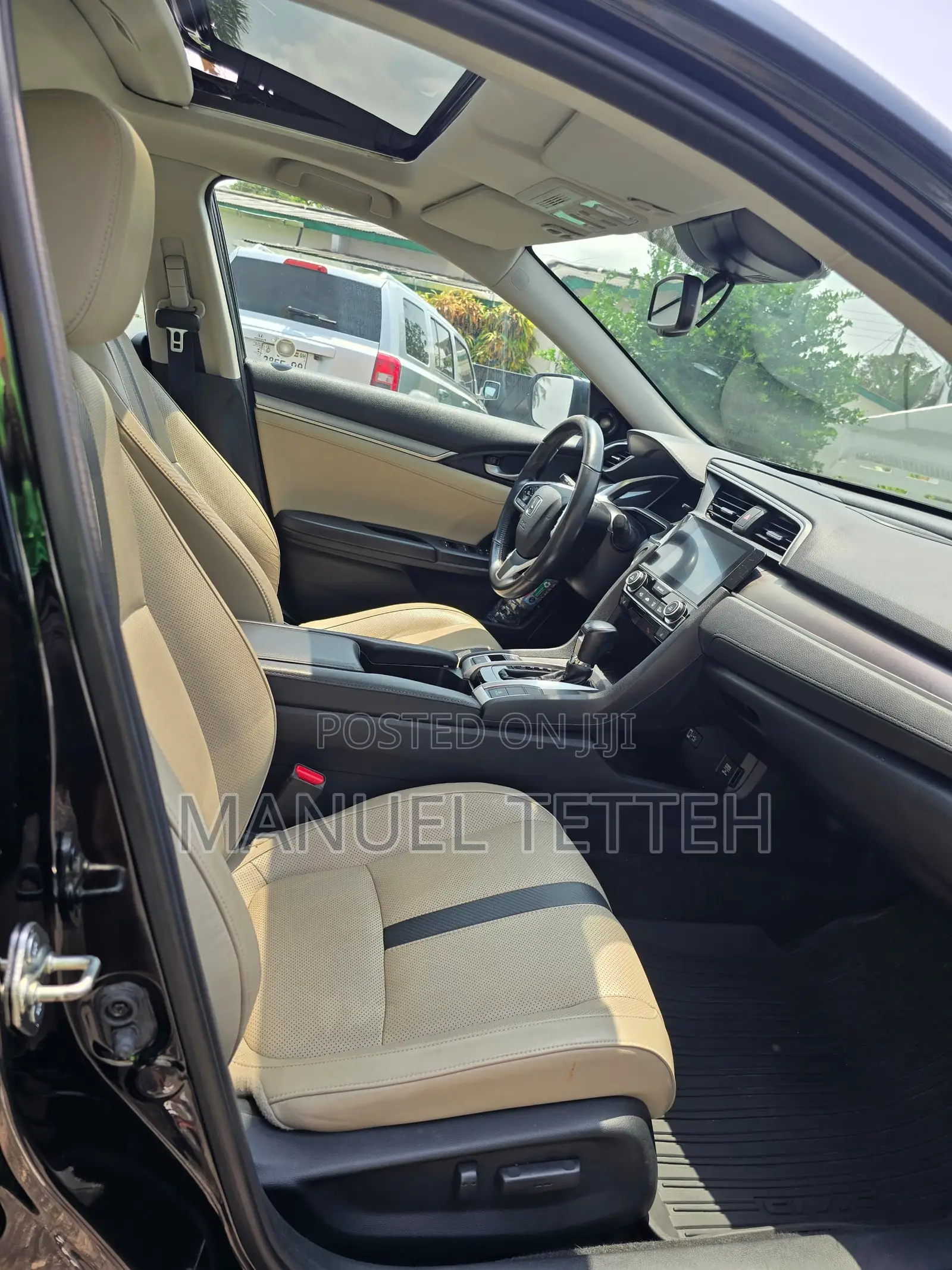 Honda Civic Touring 4dr Sedan (1.5L 4cyl) 2017 Black