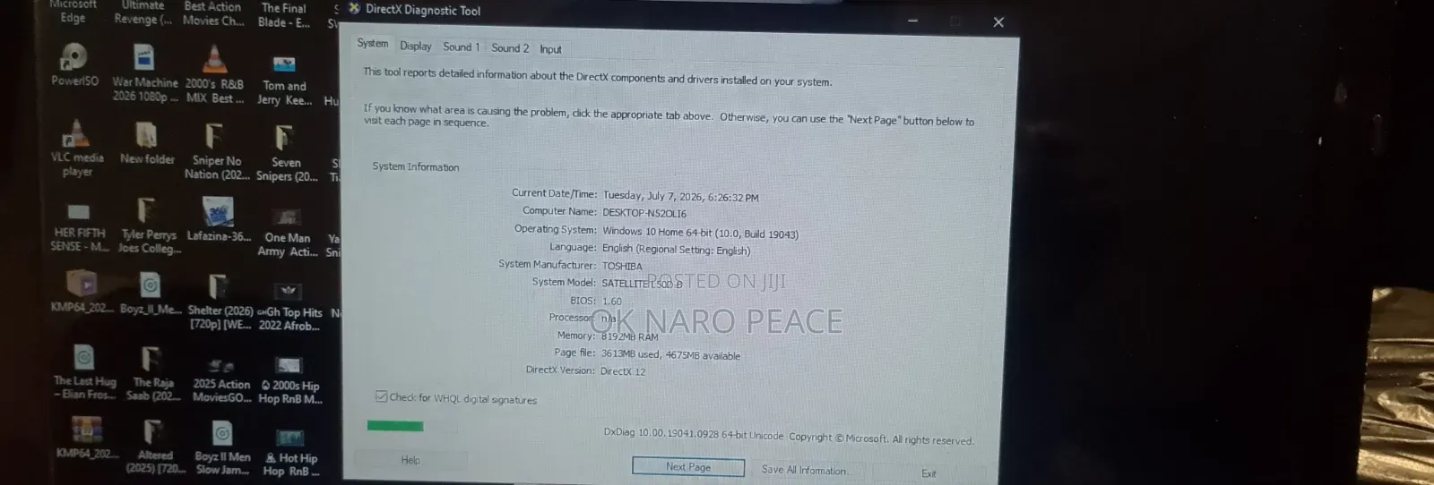 Laptop Toshiba Satellite L50 8GB AMD A6 SSD 500GB