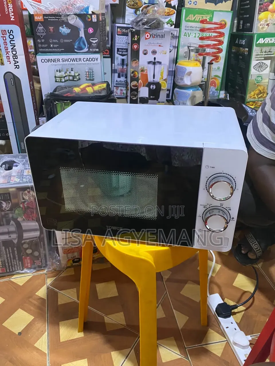 20L UK Tower Microwave