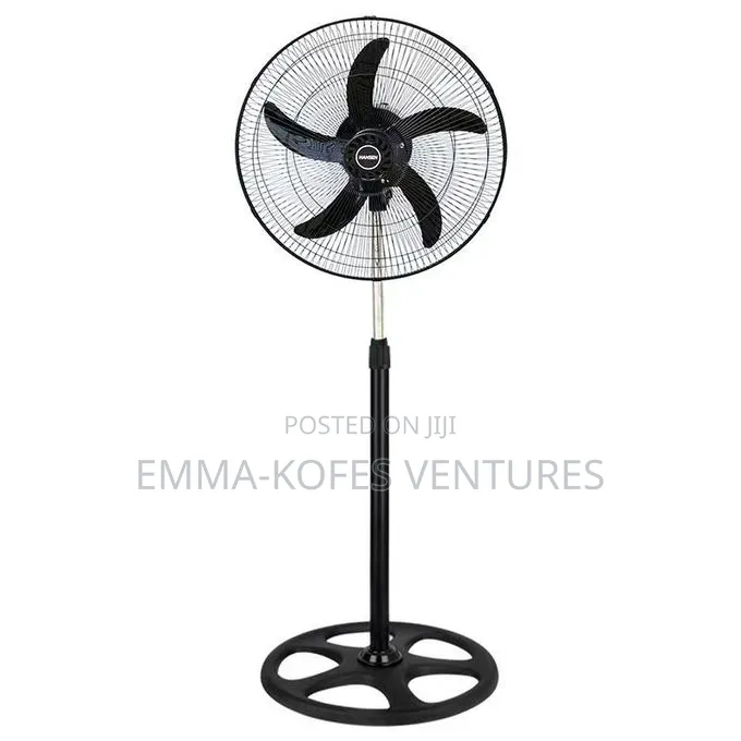 Hansen 18 Inch 3-Speed Low Noise Standing Fan - Black