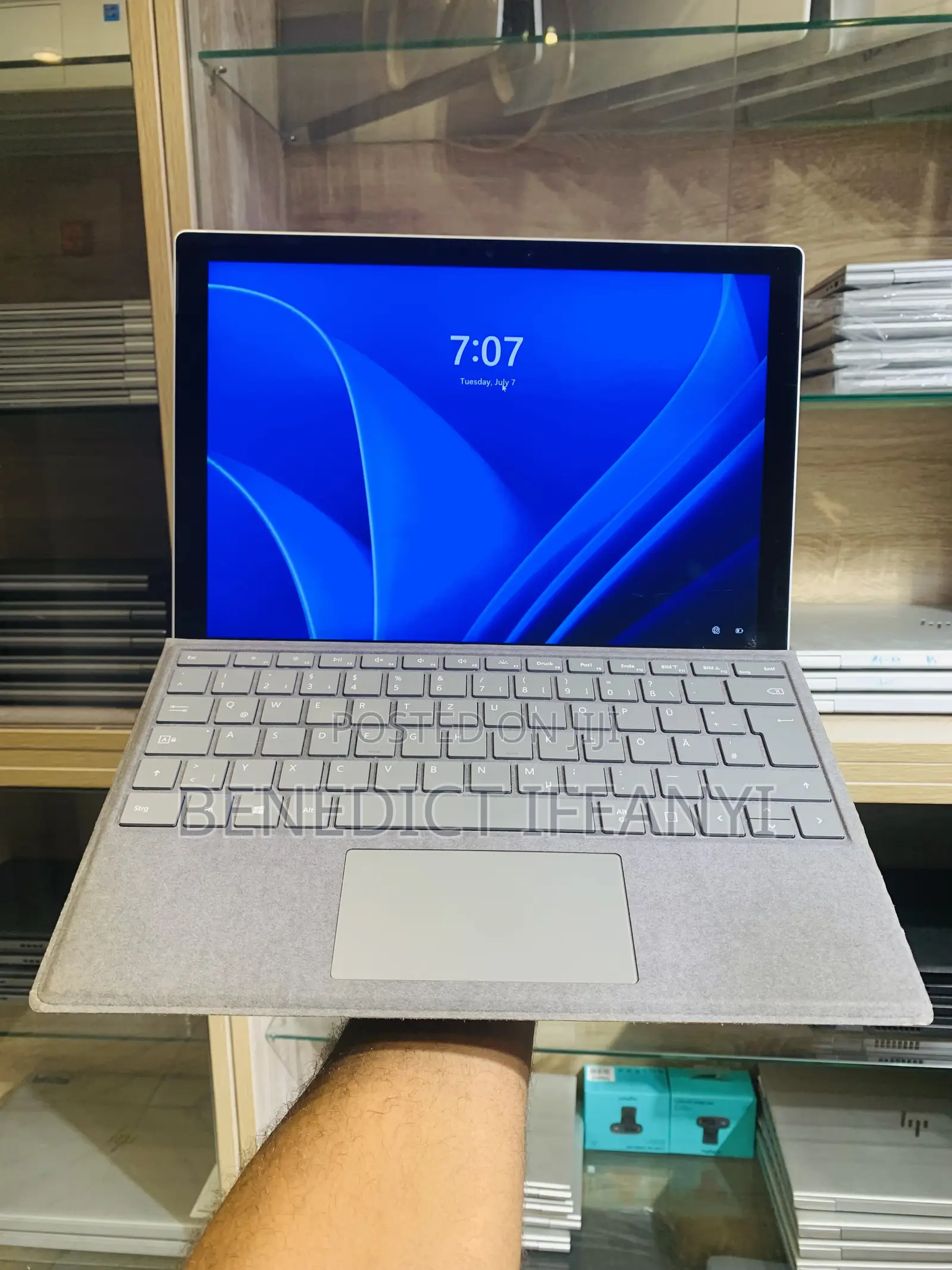 Laptop Microsoft Surface Pro 7+ 8GB Intel Core i5 SSD 256GB