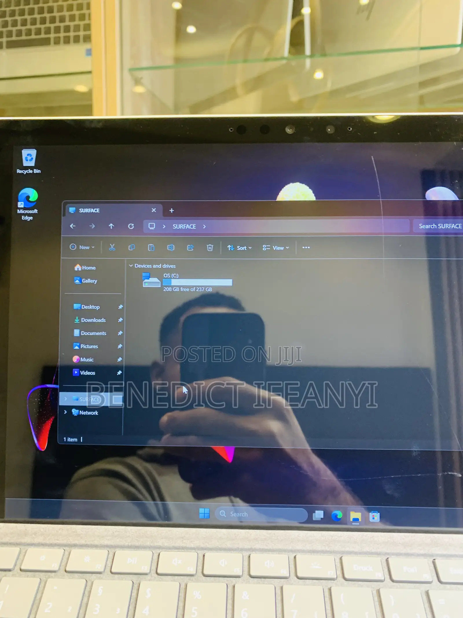 Laptop Microsoft Surface Pro 7+ 8GB Intel Core i5 SSD 256GB