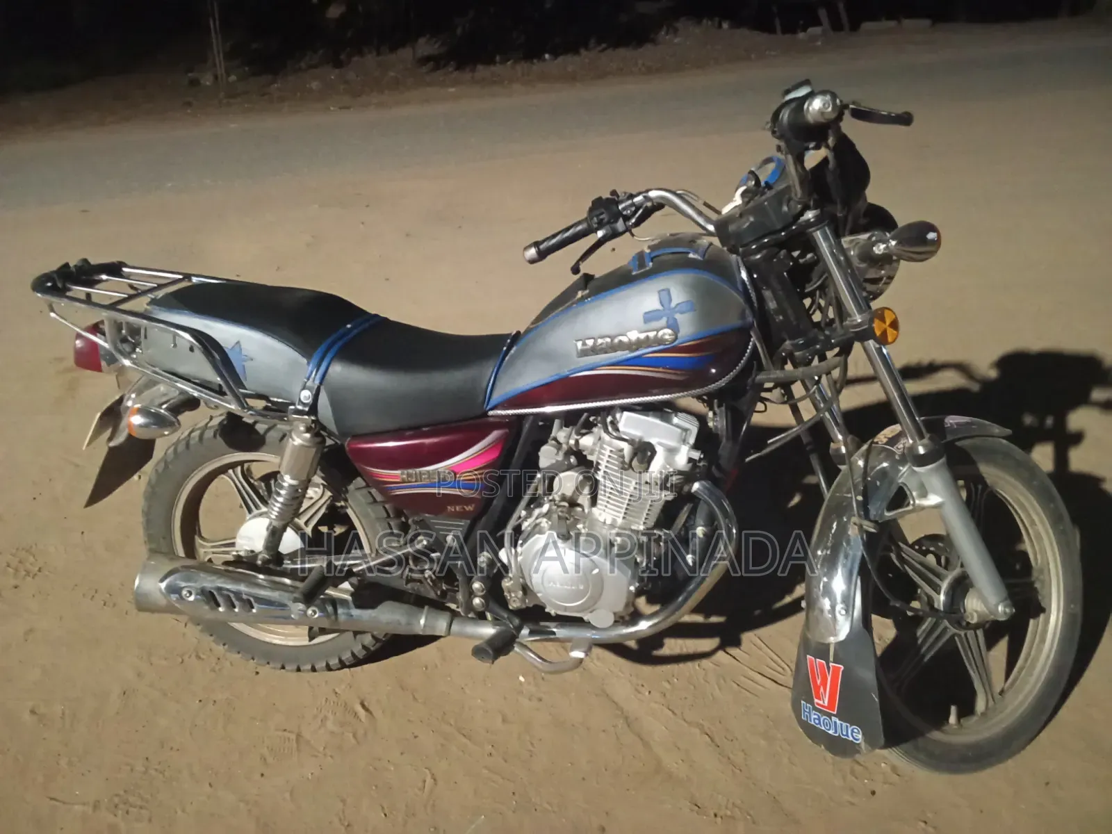 Haojue HJ125-8K 2025 Black