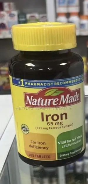 Nature Made Iron Supplement 365 Tablets