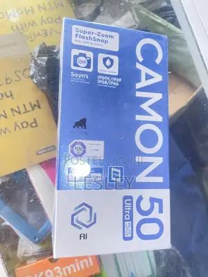 New Tecno Camon 50 Ultra 512 GB Black
