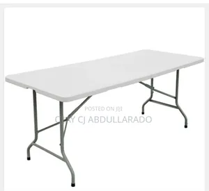 Big Folding Table With Metal Legs