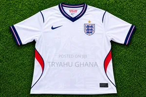 Shop Authentic England World Cup 2026 Jerseys Online at Tryahu Ghana