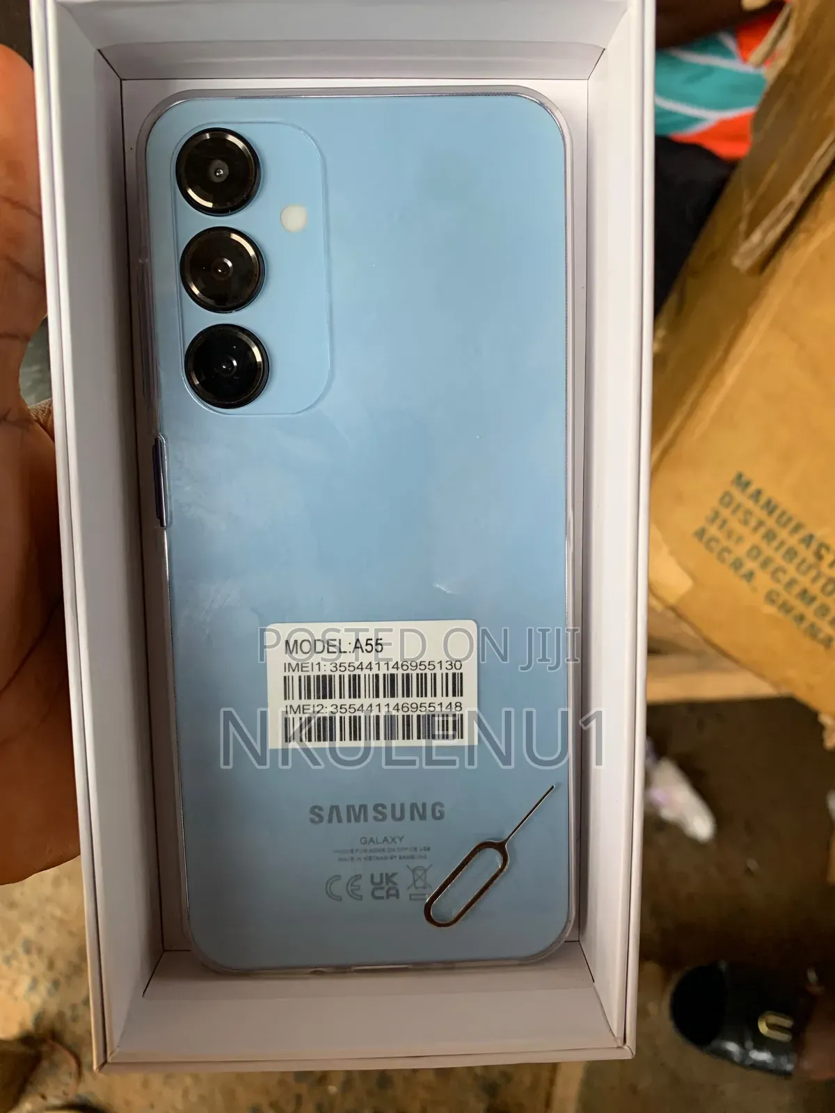 New Samsung Galaxy A55 256 GB Blue
