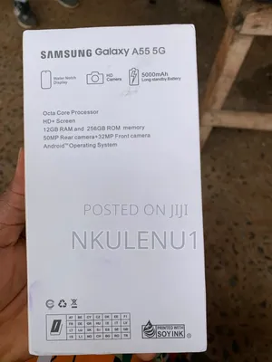 New Samsung Galaxy A55 256 GB Blue