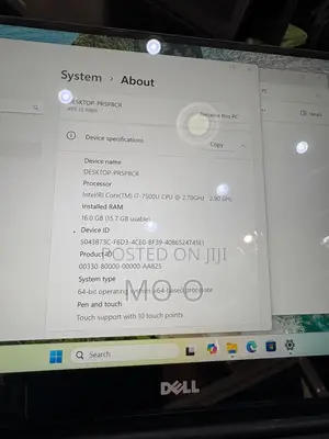 Laptop Dell XPS 13 16GB Intel Core i7 SSD 512GB