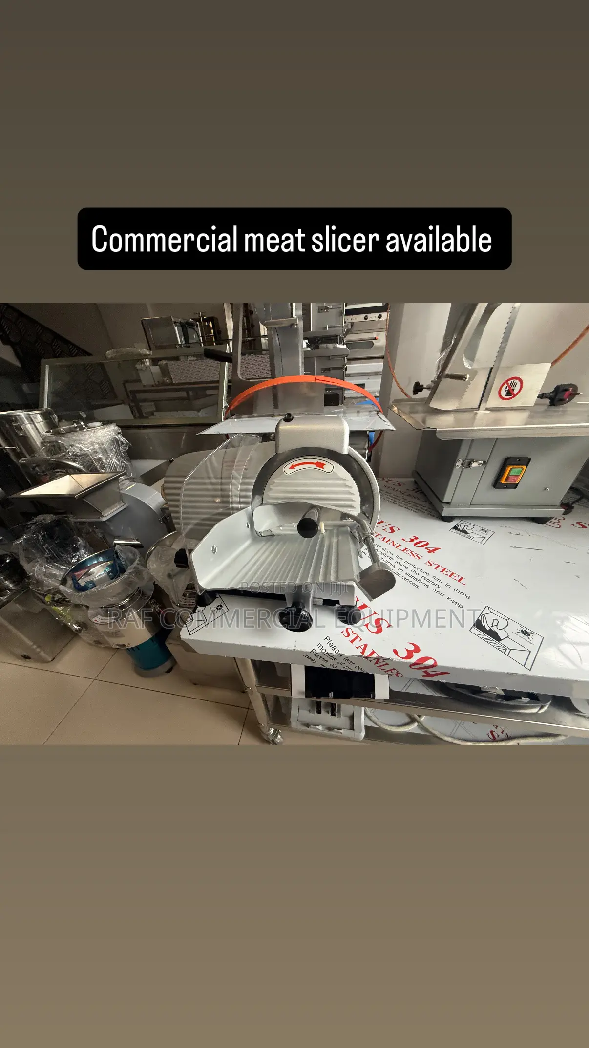 Commercial Automatic Electric Meat Slicer