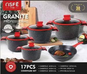 17pcs Granite Cookware Set