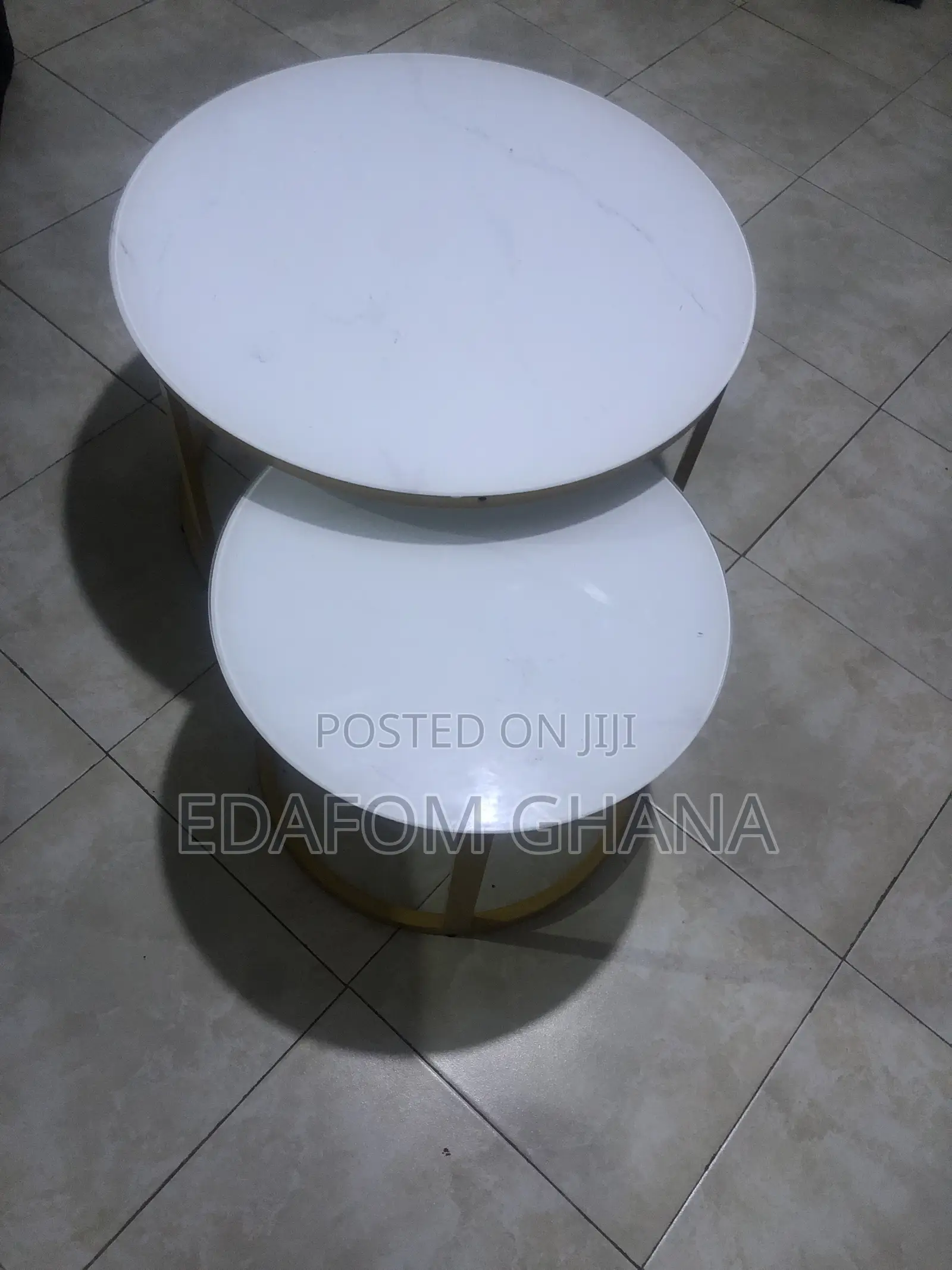 2in1 Center Marble Center Table