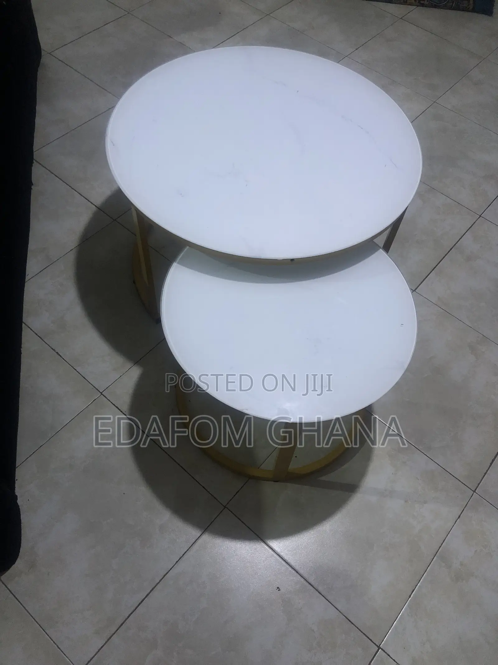 2in1 Center Marble Center Table