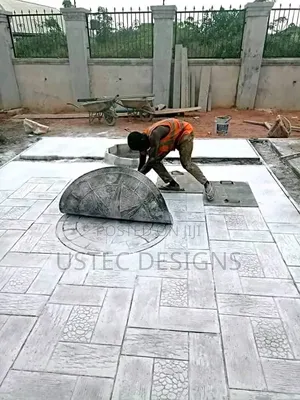 Modern Concrete Stamp Floors