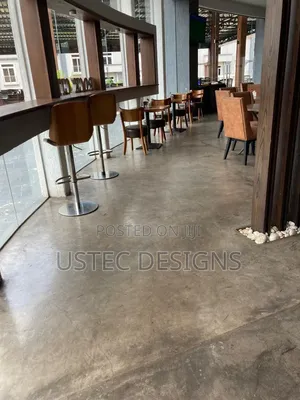 Modern Polished/Stained Concrete Finish