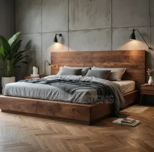 Luxury Beds With Side Drawers and Ottoman