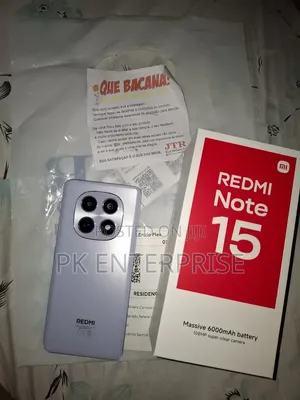 New Xiaomi Redmi Note 15 256 GB Black