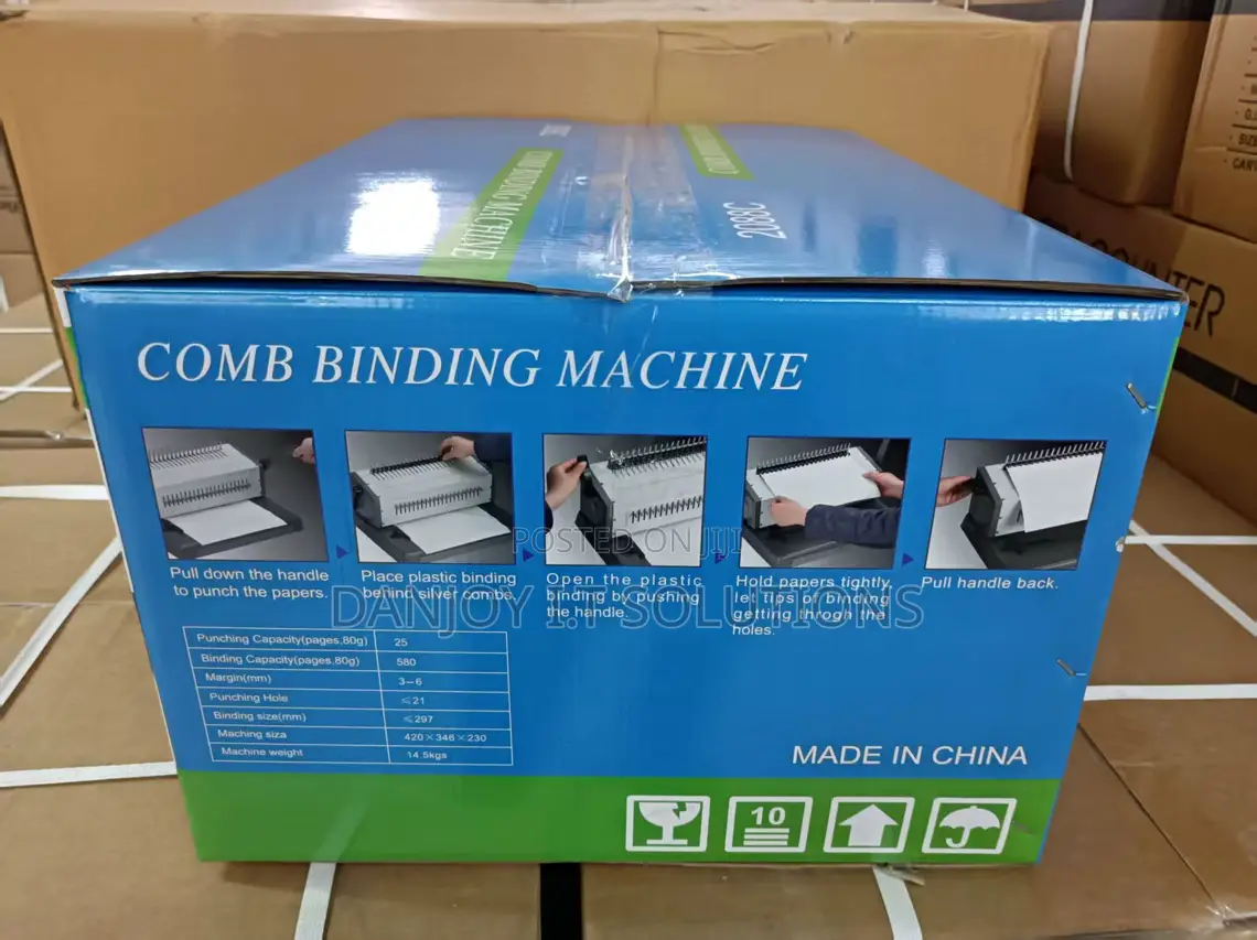 A3/A4 Comb Binding Machine