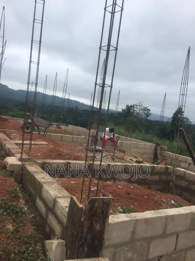 Uncompleted 3 Bedroom Story Building Foundation With Land for Sale