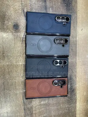 Luxury Leather Magnetic Kickstand Case 4 Samsung Galaxy Z Fold Series