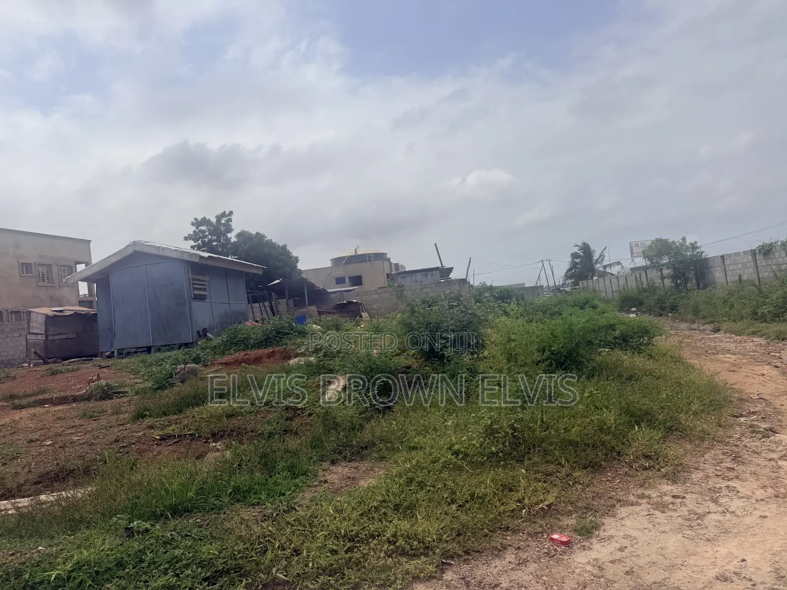 Genuine Roadside 12 Plots of Land for Sale at Borteyman