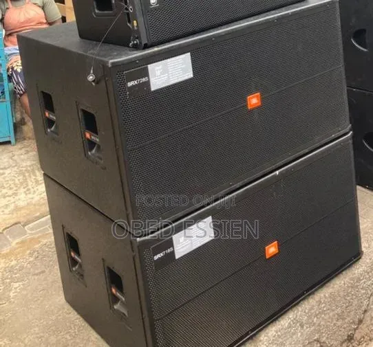 JBL Double Bass Speakers