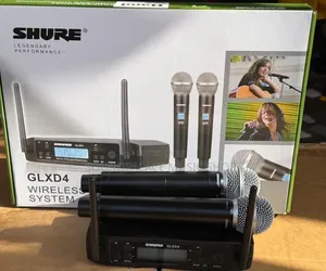 Shure Glxd4 Dual Wireless Microphone System.