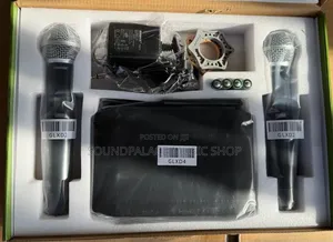 Shure Glxd4 Dual Wireless Microphone System.
