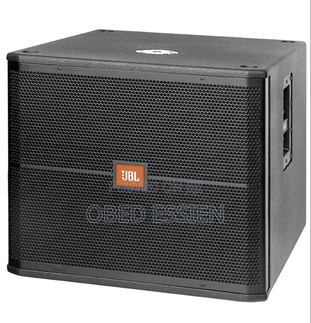 JBL Double Bass Speakers