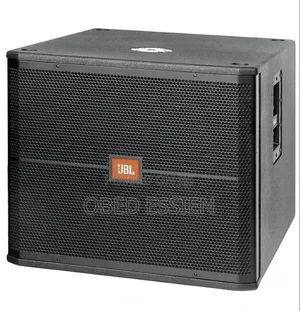 JBL Double Bass Speakers