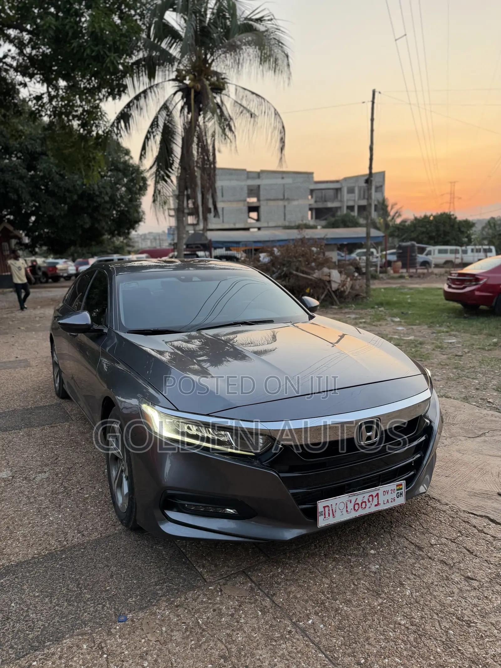 Honda Accord EX-L (1.5L 4cyl Turbo CVT) 2019 Gray