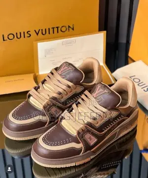 Original Louis Vuitton Trainer Marron Brown