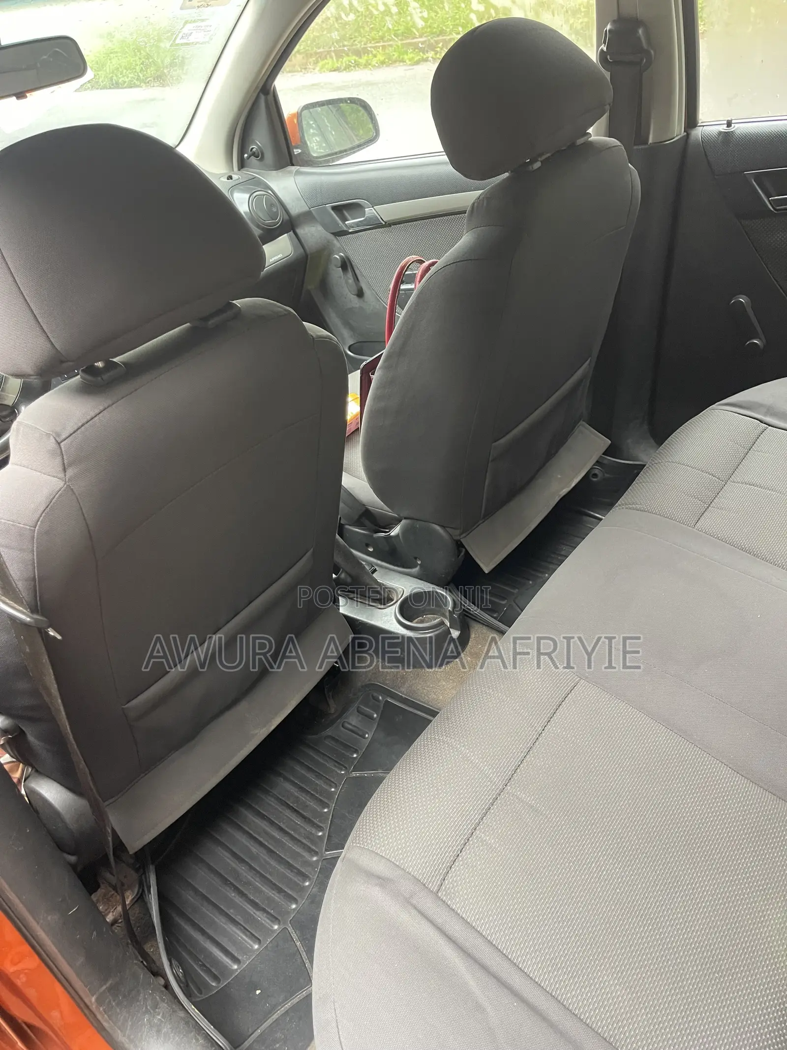 Chevrolet Aveo 2007 Orange