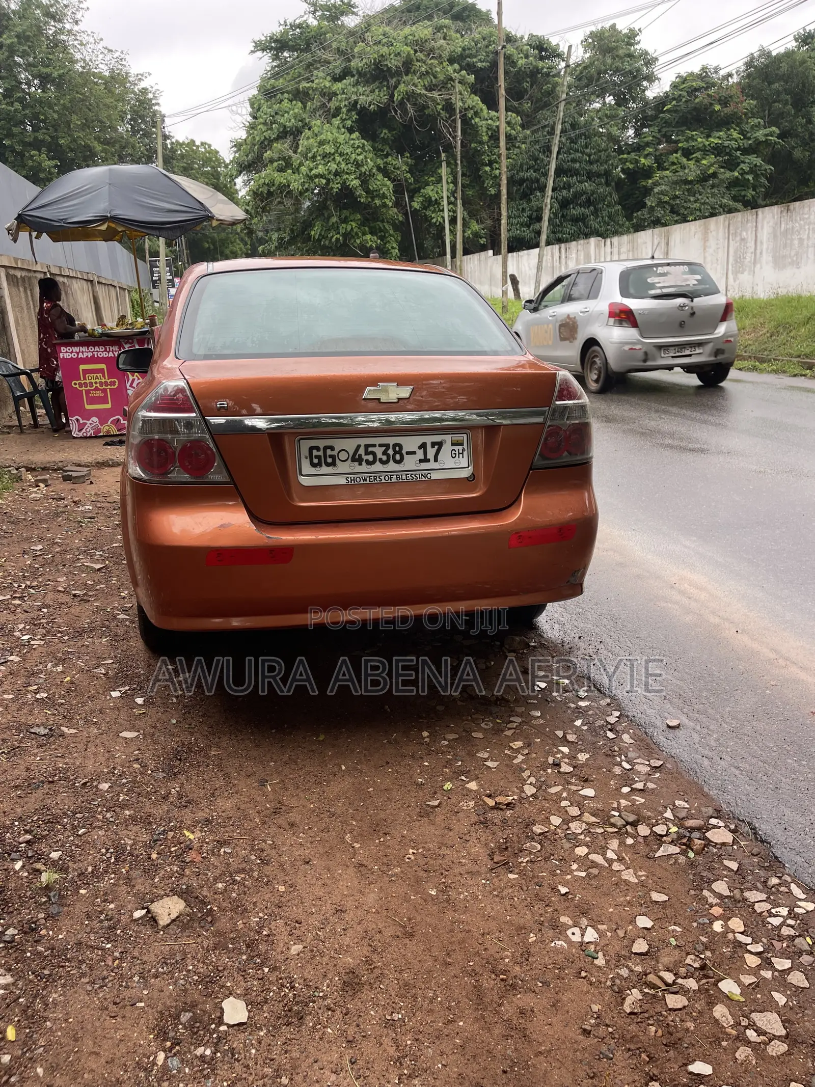 Chevrolet Aveo 2007 Orange