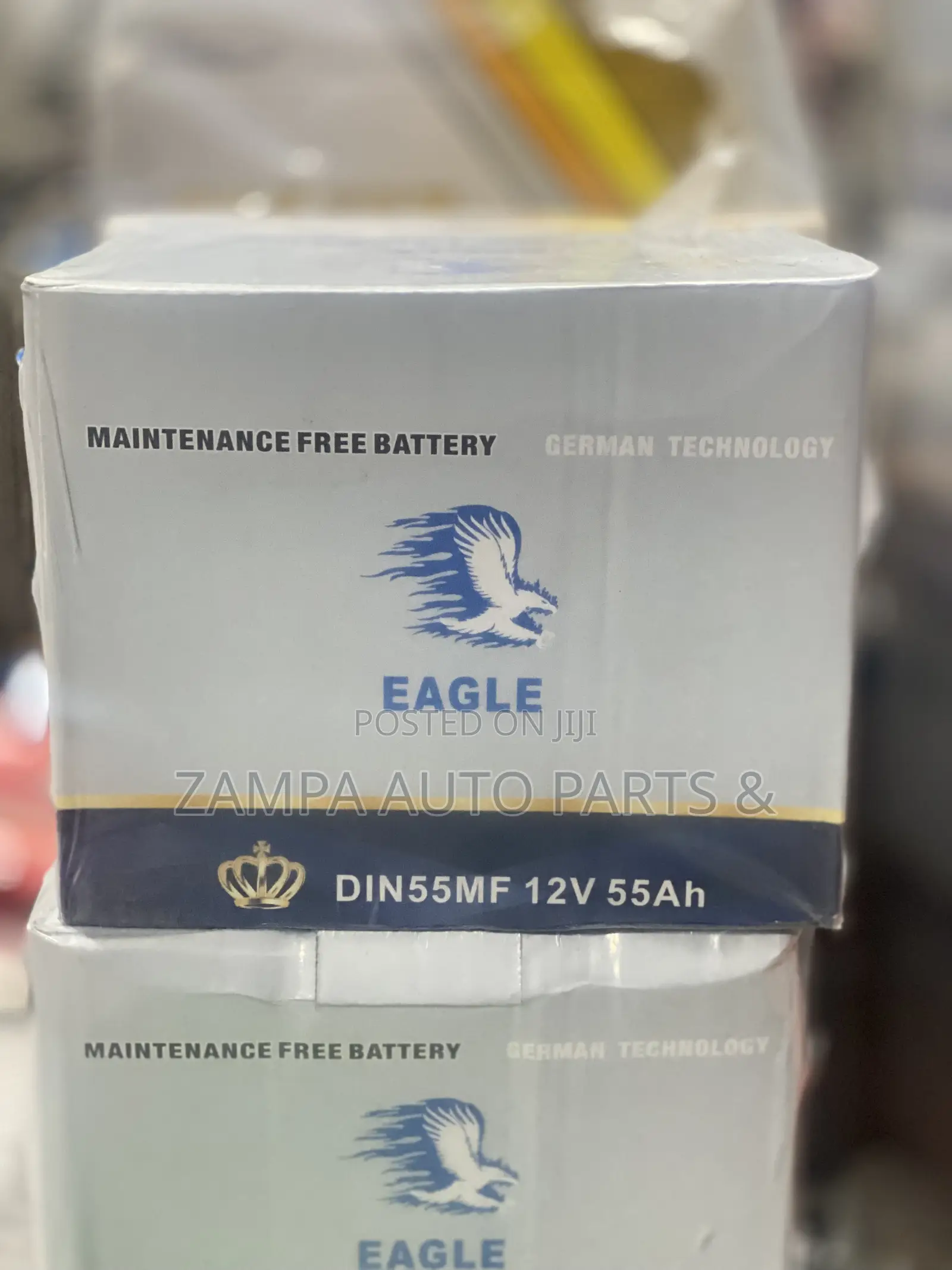 Eagle Car Battery-13 Plate (12v55ah)
