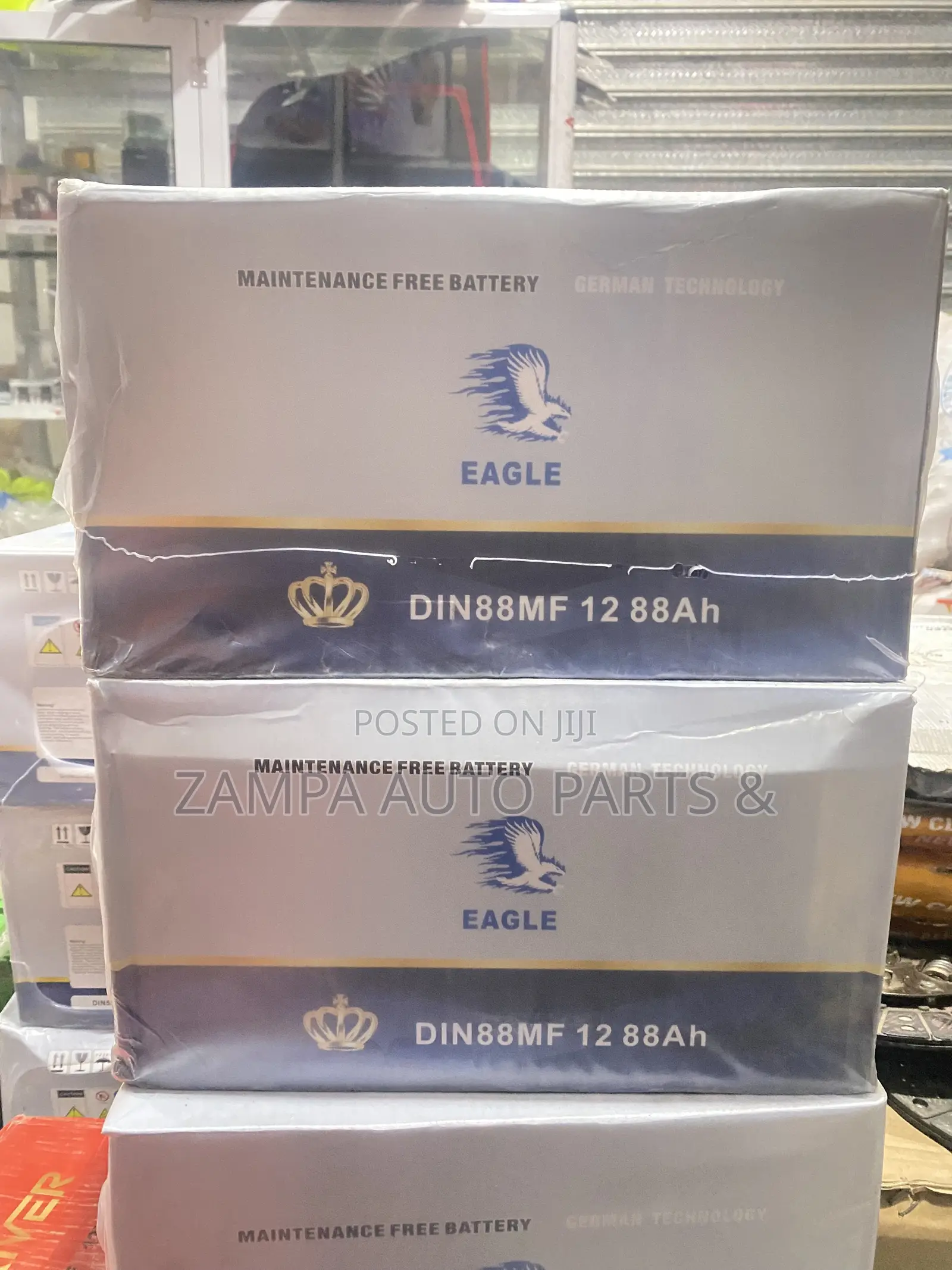 Eagle Battery -17 Plate (12v88ah)