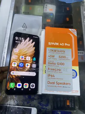 New Tecno Spark 40 Pro 256 GB Black