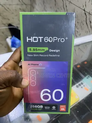 New Infinix Hot 60 Pro+ 256 GB Black