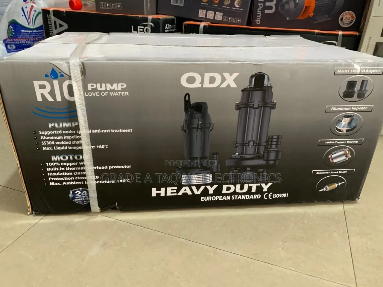 1.5hp Rio Sewage Water Pumps