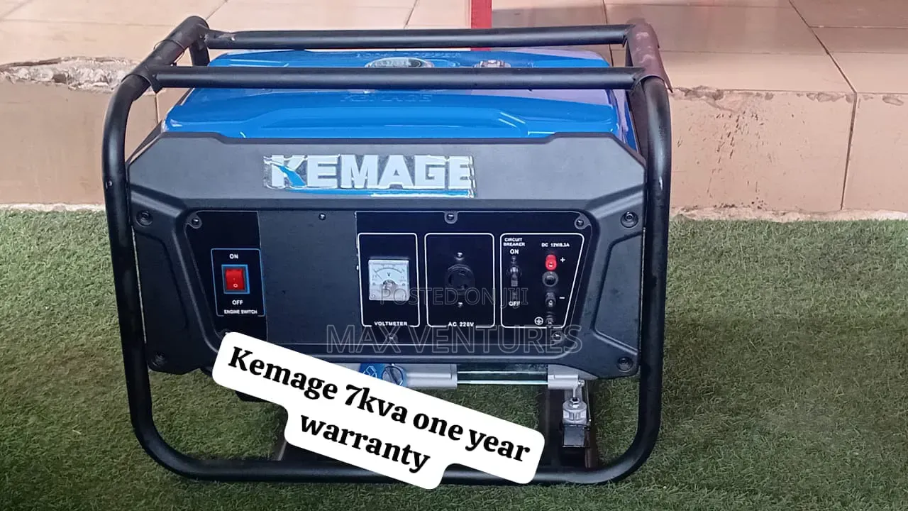 Kemage 7kva 8000w Petrol Generator – Brand New Power 7kva