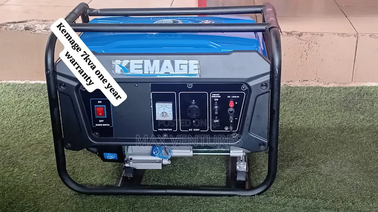 Heavy-Duty Kemage 7kva 8000w Generator for Home Shop 7kva