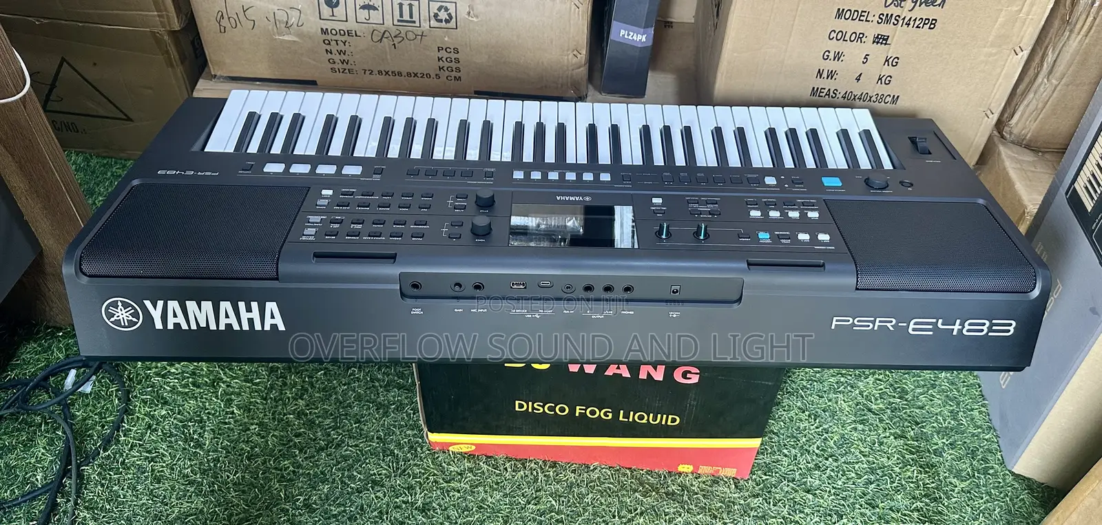 Yamaha PSR-E483 Portable Arranger Keyboard 61 Keys