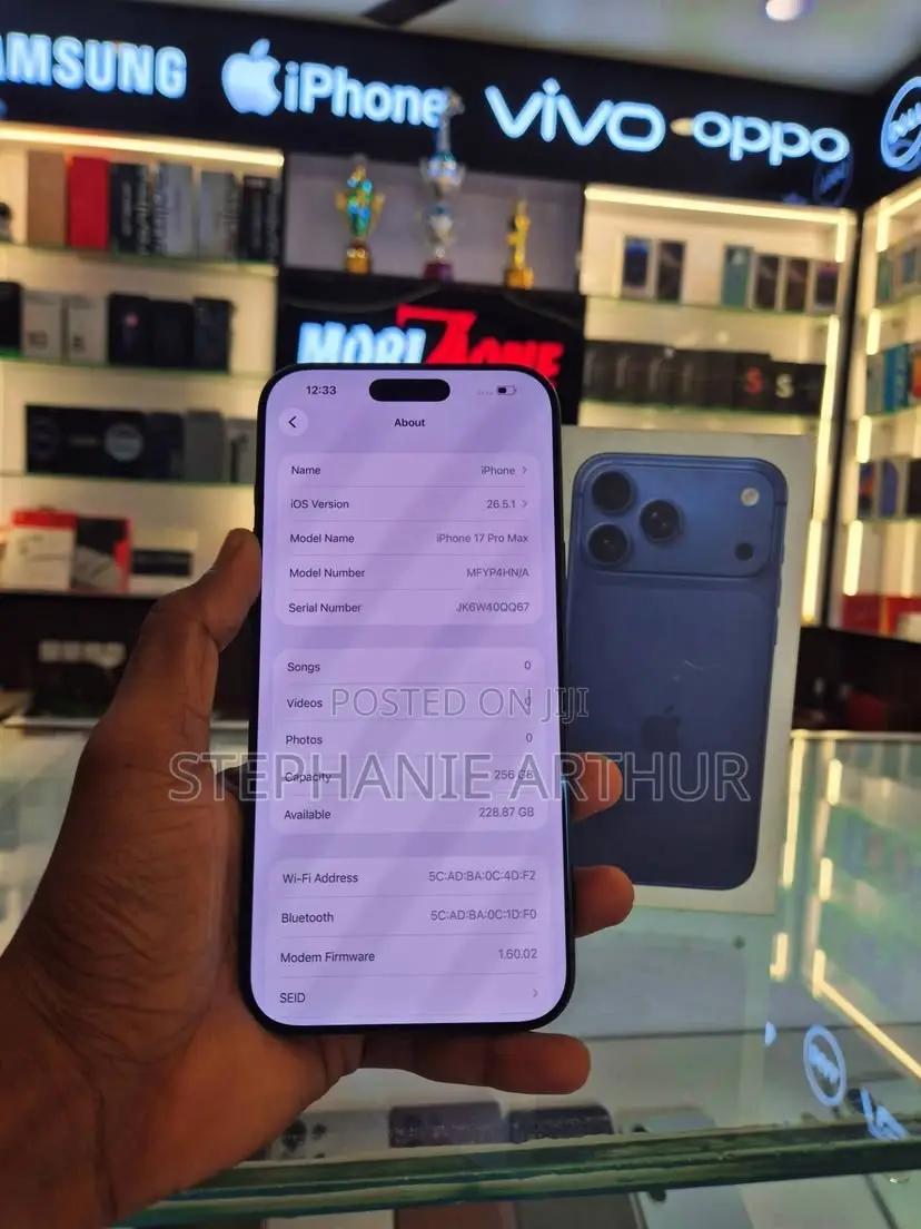 Apple iPhone 17 Pro Max 512 GB Blue
