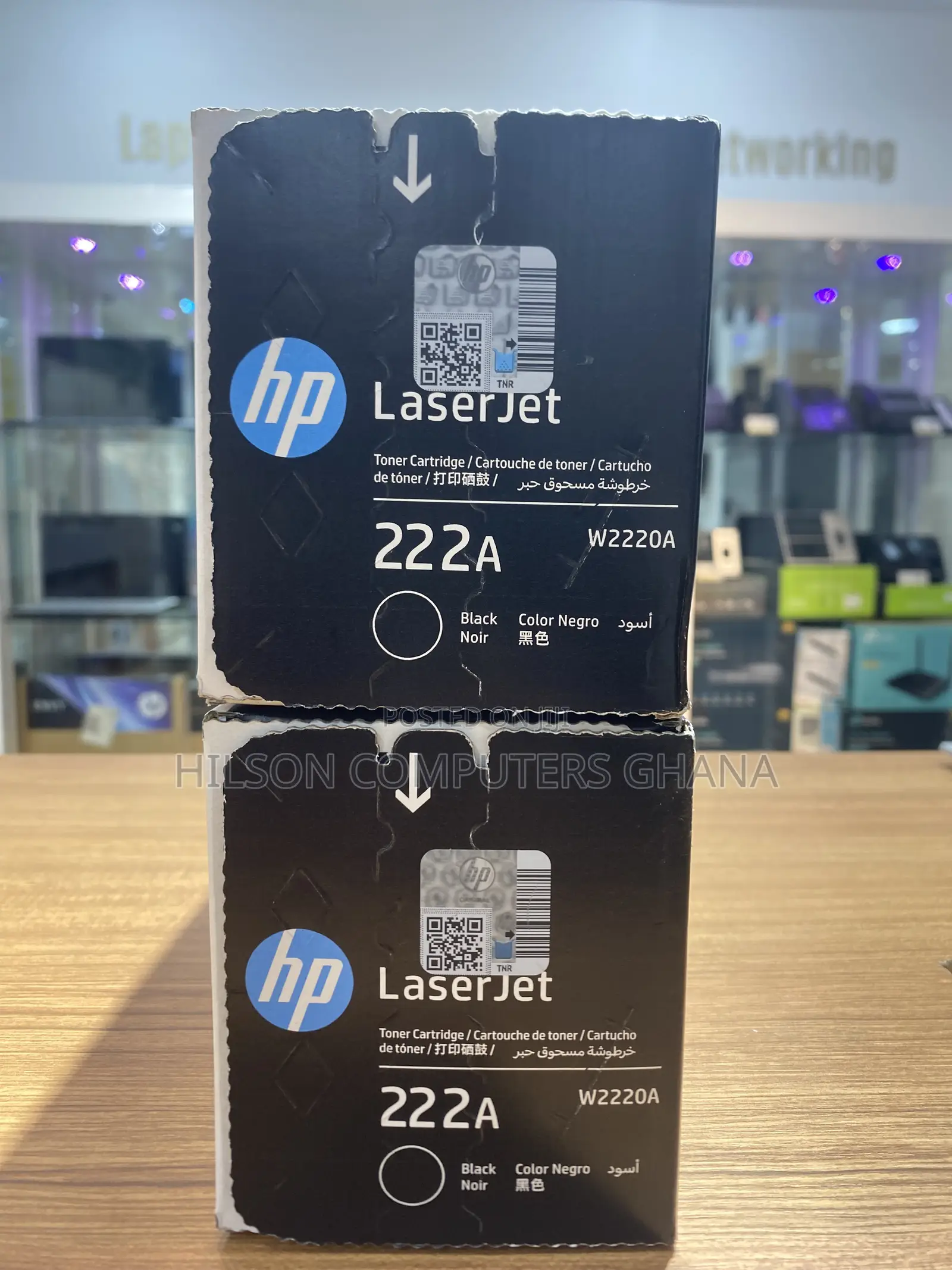 Hp 222a Black Original Laserjet Toner Cartridge (W2220a)